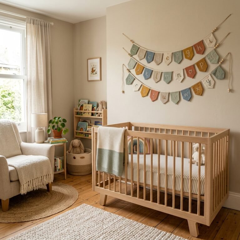 Step-by-Step DIY: How to Make a Fabric Alphabet Wall Banner for Your Baby's Nursery