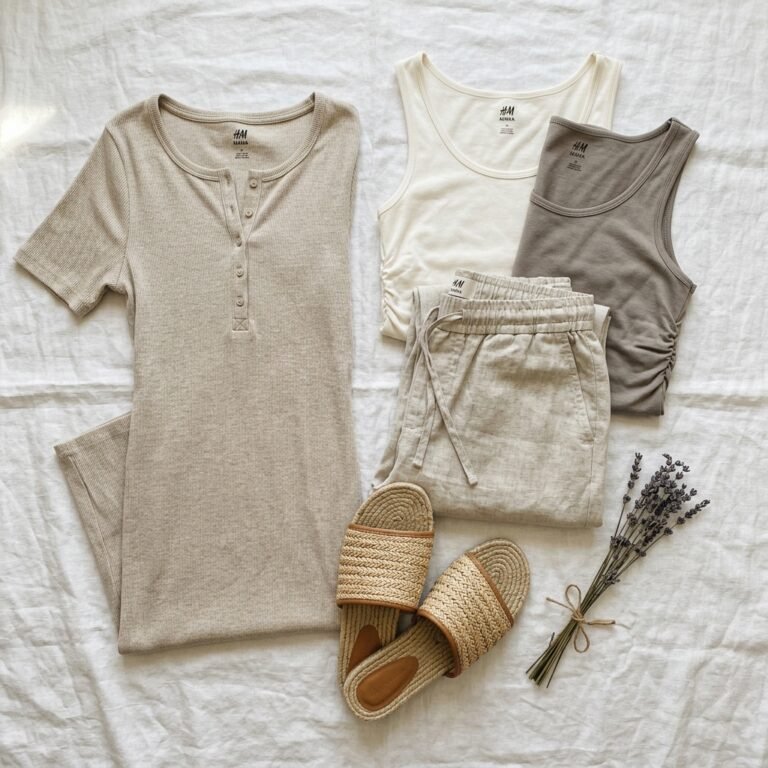 The $150 H&M Maternity Capsule Wardrobe for Effortless Spring & Summer Style
