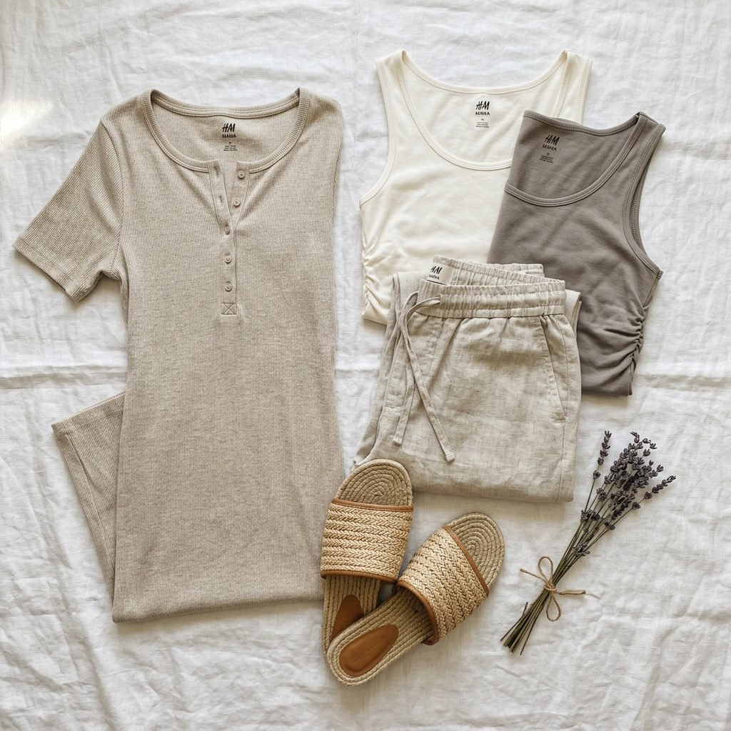 The $150 H&M Maternity Capsule Wardrobe for Effortless Spring & Summer Style