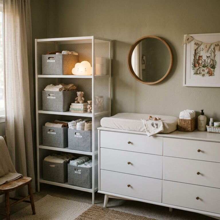 The $40 IKEA Baggebo Hack to Create the Ultimate Compact Changing Table Station