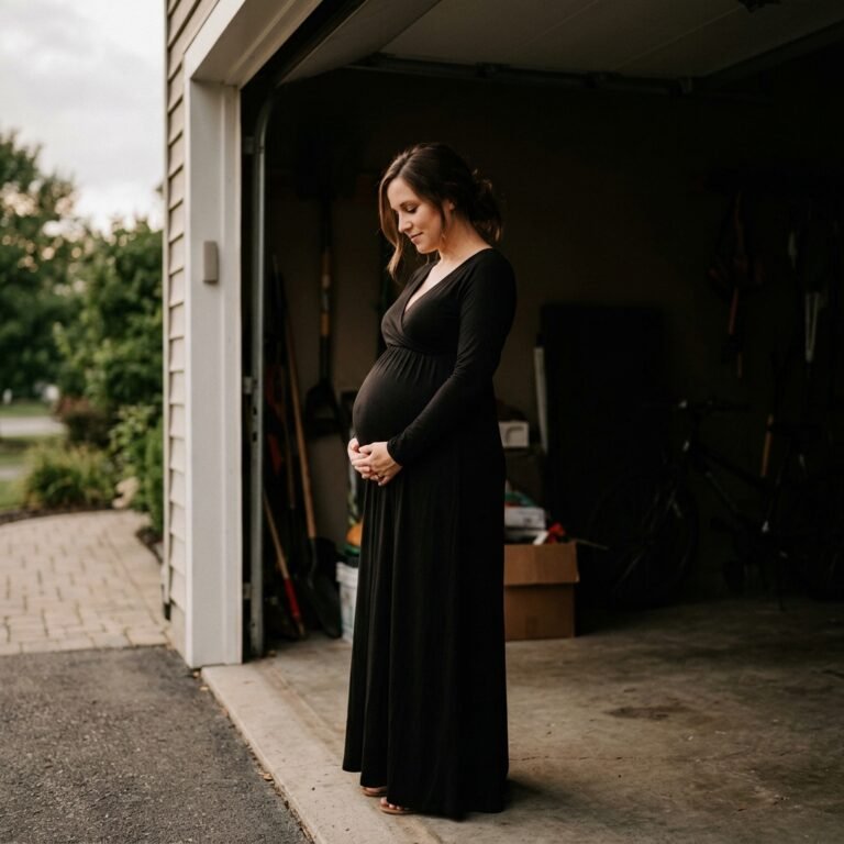 The Garage Door Trick: How to Get Studio-Quality Maternity Photos on an iPhone