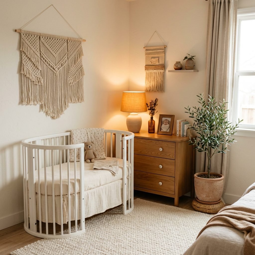 The L-Shaped Master Bedroom Corner Baby Nook Layout You Haven't Thought Of