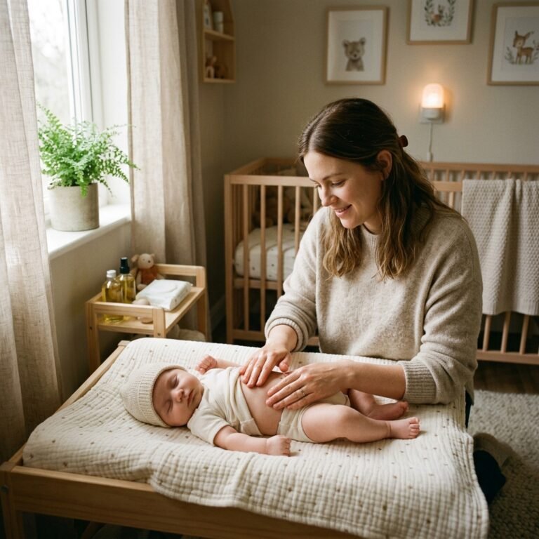 The Left Side-Lying Infant Massage Technique for Instant Gas Pain Relief