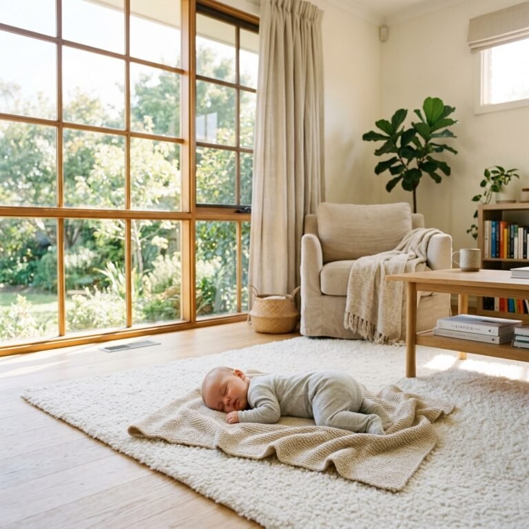 The Living Room Setup: How to Get Soft, Professional Baby Photo Lighting on a Budget