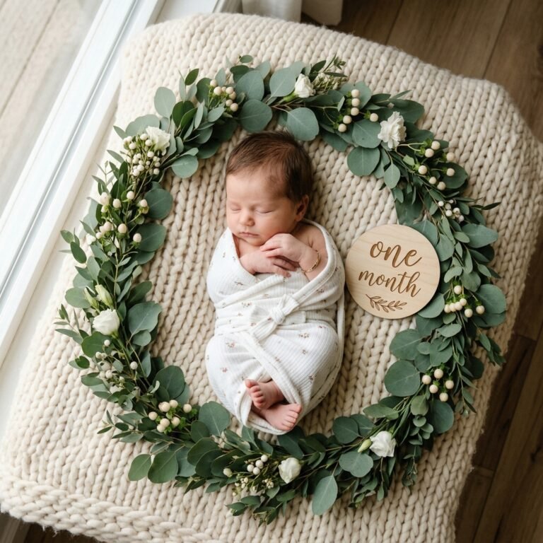 The Overhead Newborn Flat Lay Guide: Gorgeous Baby Photos on Your Phone