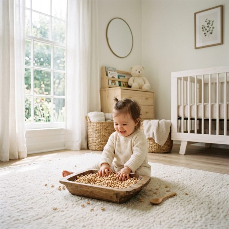 The Safe and Taste-Safe Cheerio Sensory Bin Your 10-Month-Old Will Love