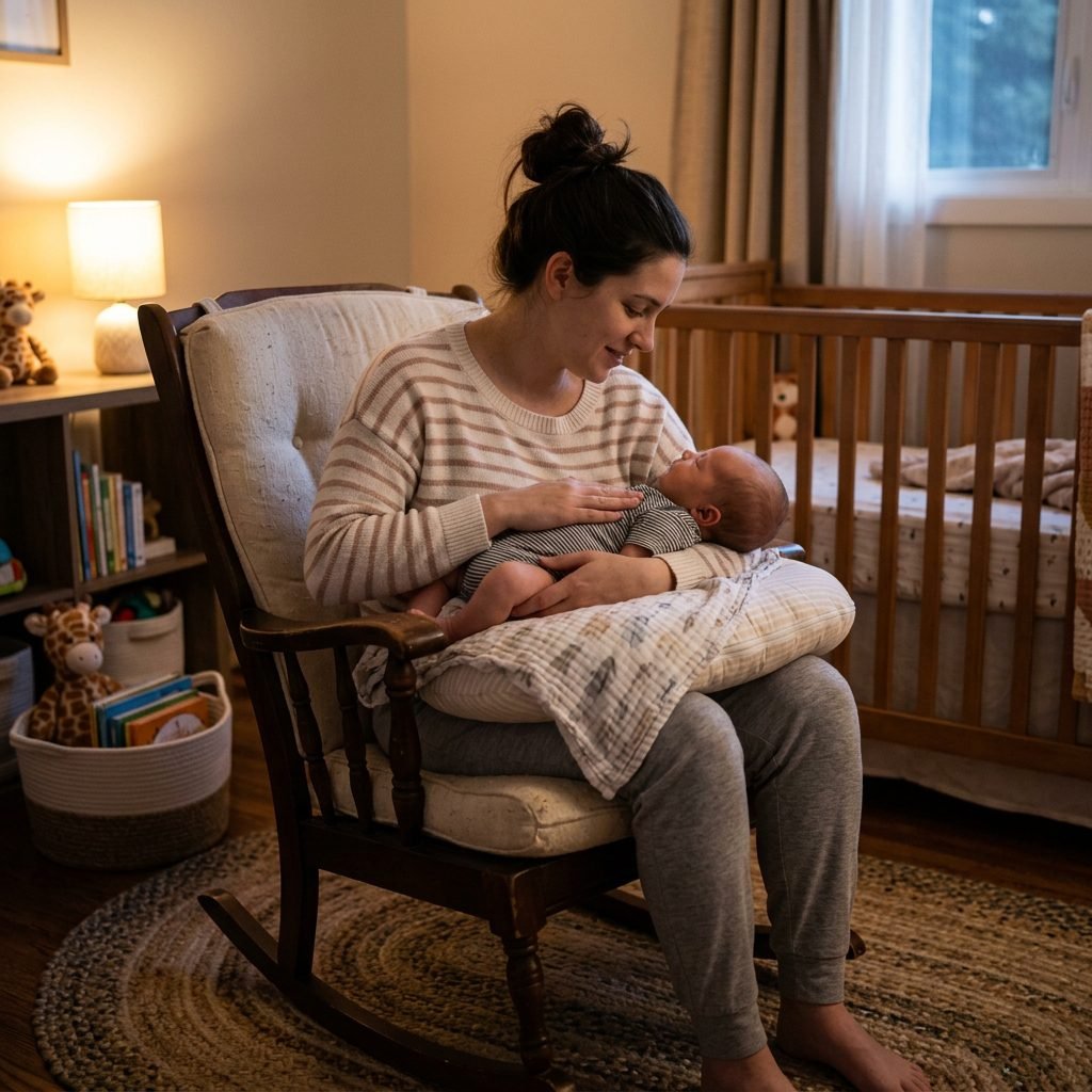 The Side-to-Side Rocking Burping Method to Get Big Burps Out of Stubborn Babies