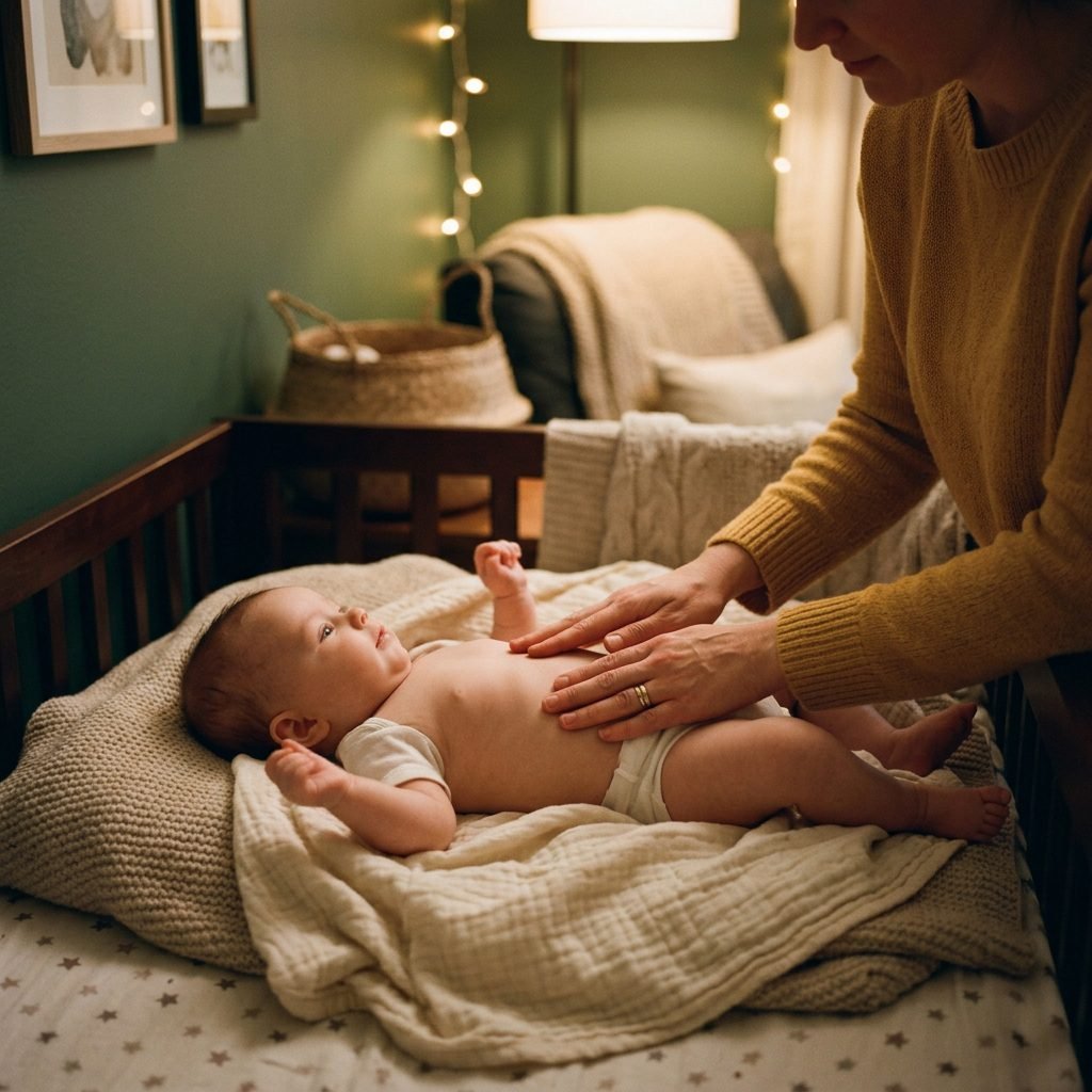 The Step-by-Step Infant Massage Guide to Relieve Trapped Gas Instantly