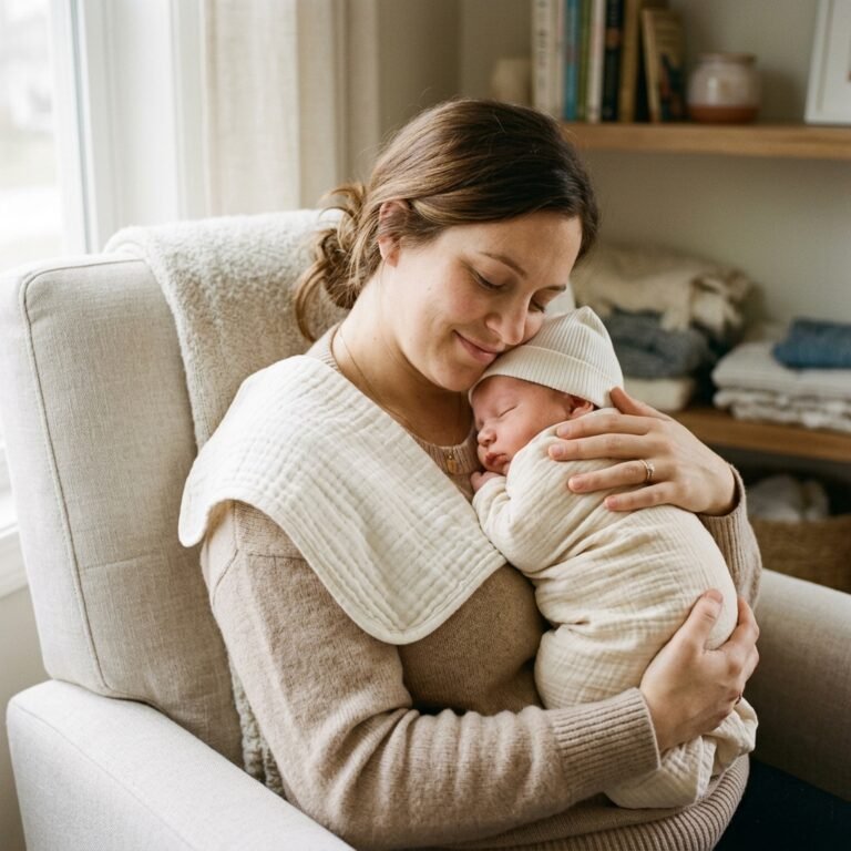 The Upright Hold Trick: How to Burp a Reflux Baby Without the Spit-Up Mess