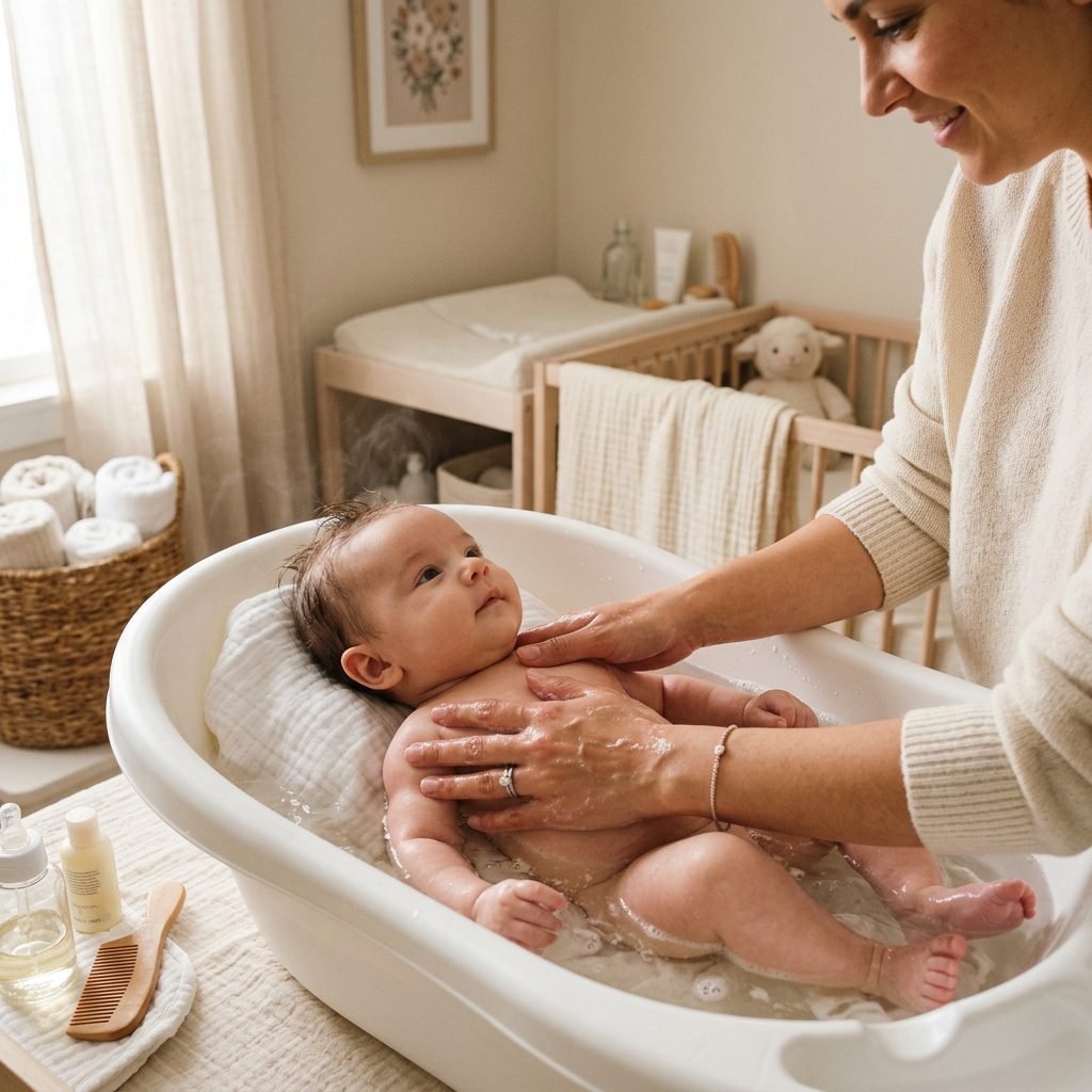 The Warm Bath Infant Massage Method to Instantly Soothe Gassy, Colicky Babies