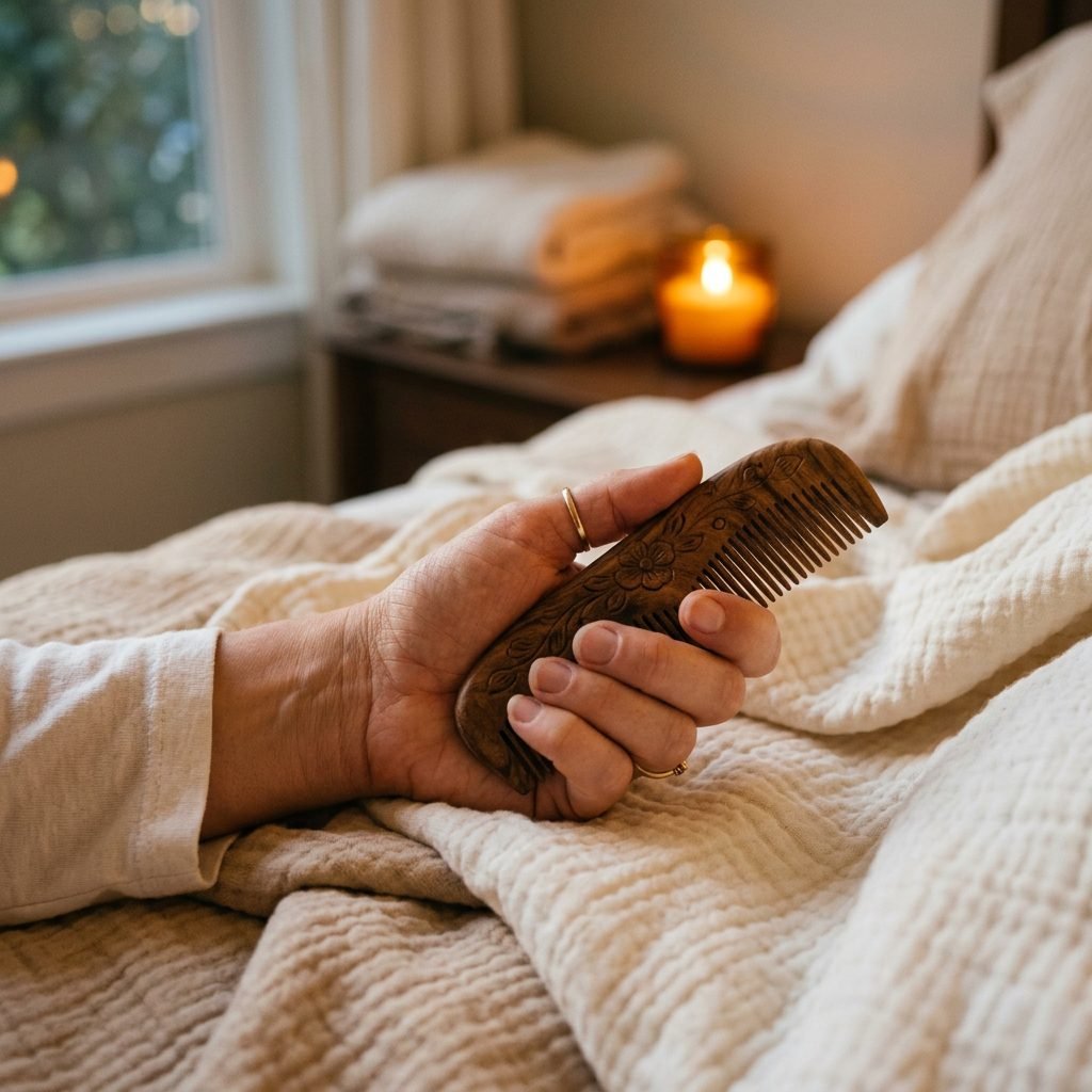 The Weird But Effective Trick of Using a Wooden Comb for Labor Pain Relief