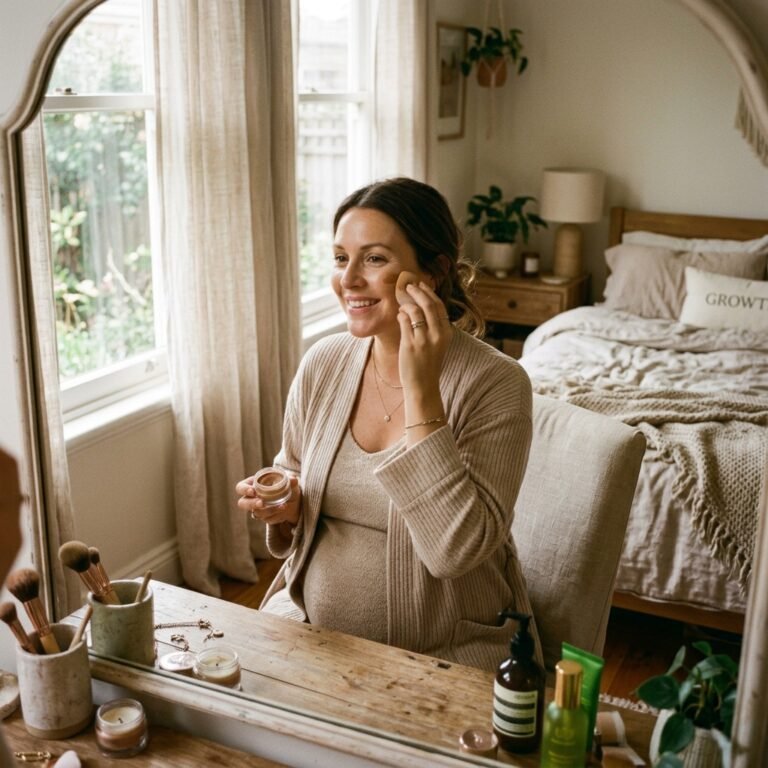 This 5-Minute Contouring Hack Hides A Puffy Pregnancy Face Instantly