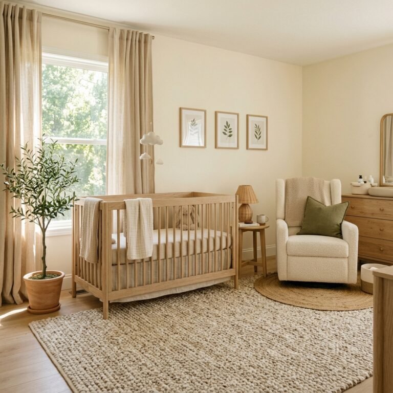 Timeless & Calm: How to Design a Modern Classic Neutral Nursery