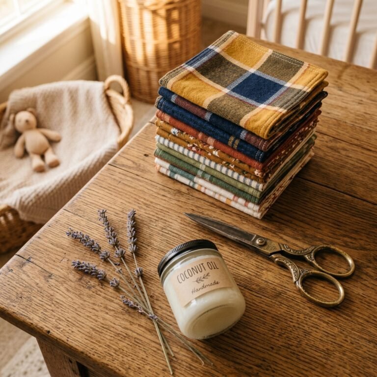 Turn Old Flannel Shirts Into Ultra-Soft DIY Reusable Baby Wipes