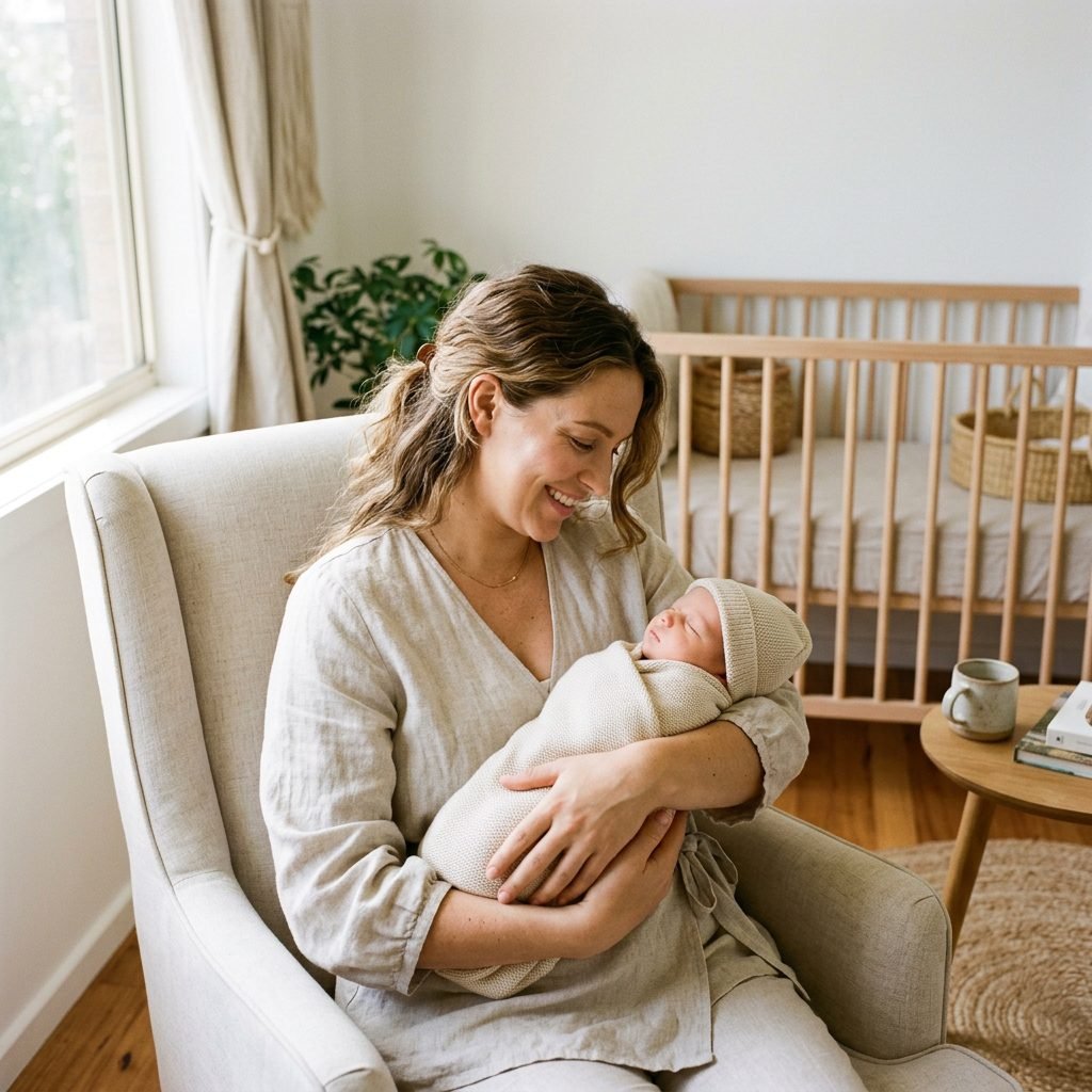 Why Linen Wrap Tops Are the Ultimate Chic Postpartum Nursing Outfits