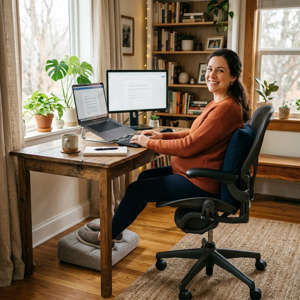 Work Without Pain: Best Office Chair Settings for Pregnancy Back Relief