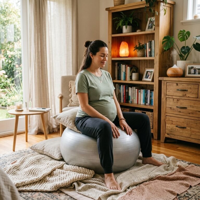 Yoga Ball Exercises for Labor: How to Safely Induce Labor and Open Your Pelvis at Home
